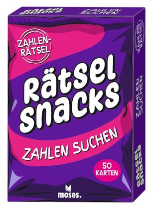 Rätsel Snacks Zahlen suchen