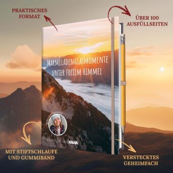 Marmeladenglasmomente unter freiem Himmel