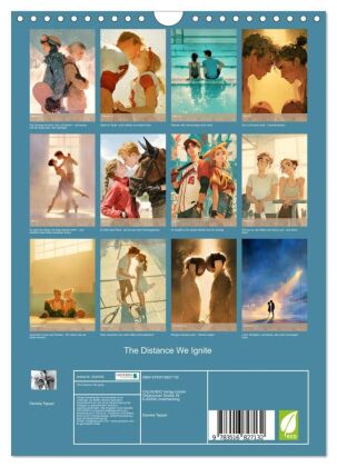 The Distance We Ignite (Wandkalender 2027 DIN A4 hoch), CALVENDO Monatskalender