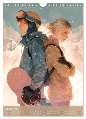 The Distance We Ignite (Wandkalender 2027 DIN A4 hoch), CALVENDO Monatskalender
