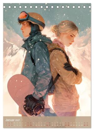 The Distance We Ignite (Tischkalender 2027 DIN A5 hoch), CALVENDO Monatskalender