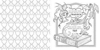 Fourth Wing: Das offizielle Mal- und Stickerbuch