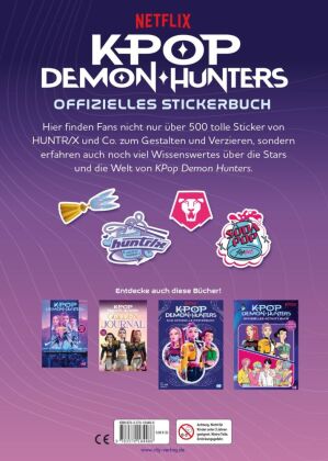 KPop Demon Hunters - Offizielles Stickerbuch