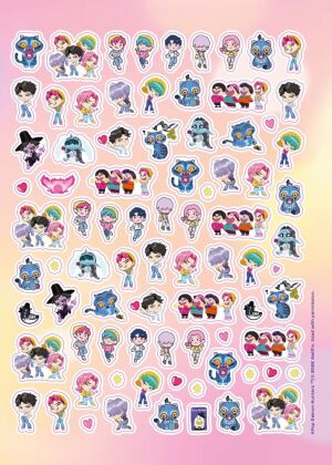 KPop Demon Hunters - Offizielles Stickerbuch