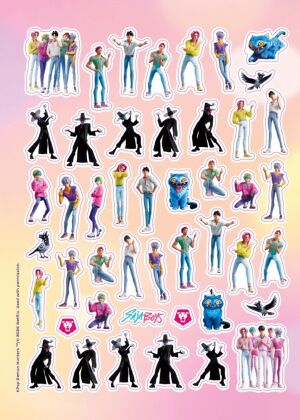 KPop Demon Hunters - Offizielles Stickerbuch