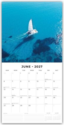 Sailing - Segeln 2027 - 16-Monatskalender