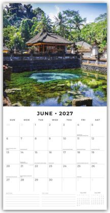 Bali 2027 - 16-Monatskalender