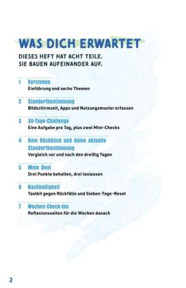 Journal Heft - Reset für deinen Kopf - Wer bist du ohne Handy?