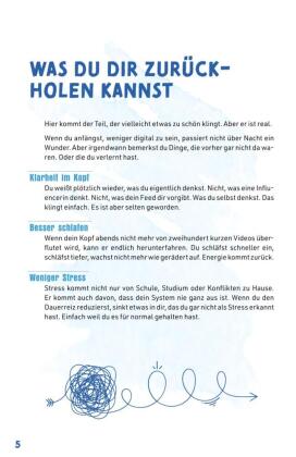 Journal Heft - Reset für deinen Kopf - Wer bist du ohne Handy?