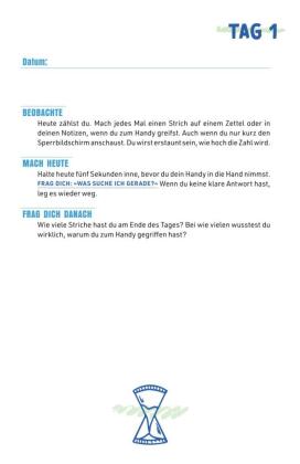 Journal Heft - Reset für deinen Kopf - Wer bist du ohne Handy?