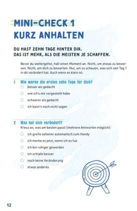 Journal Heft - Reset für deinen Kopf - Wer bist du ohne Handy?
