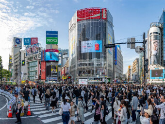 CALVENDO Puzzle Shibuya Das geordnete Chaos der Millionenstadt | 1000 Teile Lege-Größe 64x48cm Foto-Puzzle für glückliche Stunden