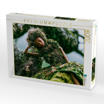 CALVENDO Puzzle Waldnymphe | 2000 Teile Lege-Größe 90x67cm Foto-Puzzle für glückliche Stunden