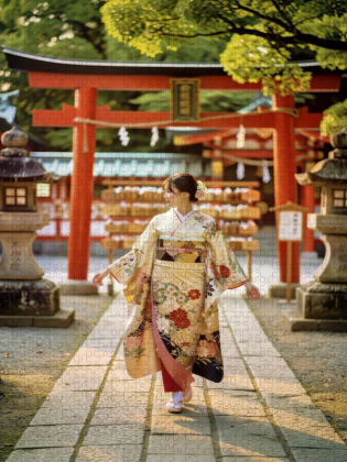 CALVENDO Puzzle Japanische Lebensart | 1000 Teile Lege-Größe 64x48cm Foto-Puzzle für glückliche Stunden