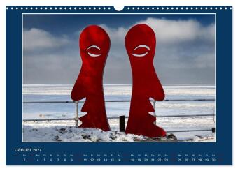 Dangast. Impressionen eines besonderen Ortes. (Wandkalender 2027 DIN A3 quer), CALVENDO Monatskalender