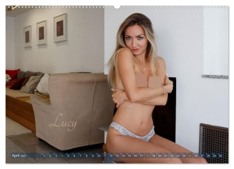 Erotik Fotoart - Natural Honeys (hochwertiger Premium Wandkalender 2027 DIN A2 quer), Kunstdruck in Hochglanz