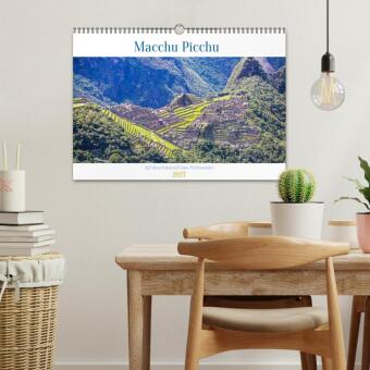 Macchu Picchu (Wandkalender 2027 DIN A3 quer), CALVENDO Monatskalender