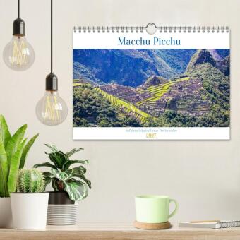 Macchu Picchu (Wandkalender 2027 DIN A4 quer), CALVENDO Monatskalender
