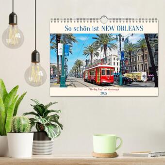 So schön ist New Orleans (Wandkalender 2027 DIN A4 quer), CALVENDO Monatskalender