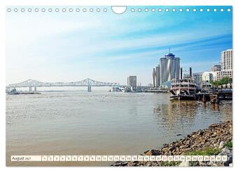 So schön ist New Orleans (Wandkalender 2027 DIN A4 quer), CALVENDO Monatskalender