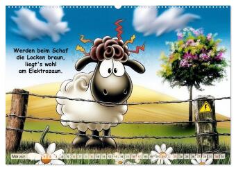 Bauernregeln, unsinnig und amüsant (hochwertiger Premium Wandkalender 2027 DIN A2 quer), Kunstdruck in Hochglanz