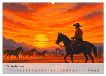 Nordamerika von Alaska bis Texas - Wild, Weit und Wunderschön (hochwertiger Premium Wandkalender 2027 DIN A2 quer), Kunstdruck in Hochglanz