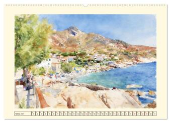 Elba - Insel imToskanischen Archipel (Wandkalender 2027 DIN A2 quer), CALVENDO Monatskalender
