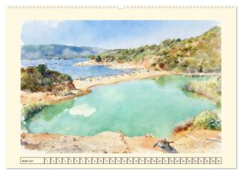 Elba - Insel imToskanischen Archipel (Wandkalender 2027 DIN A2 quer), CALVENDO Monatskalender