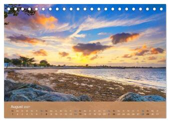 Die Bretagne - Sonne und das Meer (Tischkalender 2027 DIN A5 quer), CALVENDO Monatskalender