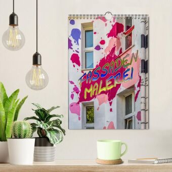 Fasadenmalerei (Wandkalender 2027 DIN A4 hoch), CALVENDO Monatskalender