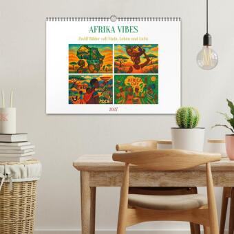 AFRIKA VIBES - Zwölf Bilder voll Stolz, Leben und Licht (Wandkalender 2027 DIN A3 quer), CALVENDO Monatskalender