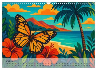 AFRIKA VIBES - Zwölf Bilder voll Stolz, Leben und Licht (Wandkalender 2027 DIN A3 quer), CALVENDO Monatskalender