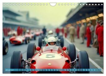 Formel 1 in den sechziger Jahren (Wandkalender 2027 DIN A4 quer), CALVENDO Monatskalender