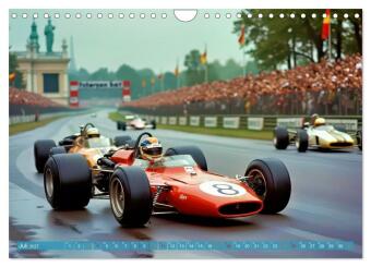 Formel 1 in den sechziger Jahren (Wandkalender 2027 DIN A4 quer), CALVENDO Monatskalender