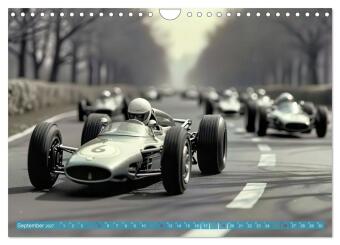 Formel 1 in den sechziger Jahren (Wandkalender 2027 DIN A4 quer), CALVENDO Monatskalender