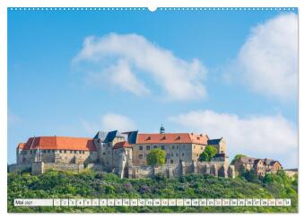 Willkommen im Burgenlandkreis (Wandkalender 2027 DIN A2 quer), CALVENDO Monatskalender