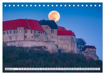 Willkommen im Burgenlandkreis (Tischkalender 2027 DIN A5 quer), CALVENDO Monatskalender