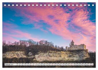 Willkommen im Burgenlandkreis (Tischkalender 2027 DIN A5 quer), CALVENDO Monatskalender