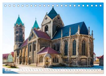 Willkommen im Burgenlandkreis (Tischkalender 2027 DIN A5 quer), CALVENDO Monatskalender