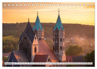Willkommen im Burgenlandkreis (Tischkalender 2027 DIN A5 quer), CALVENDO Monatskalender