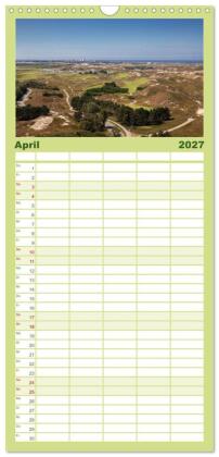 Familienplaner 2027 - Norderney. Meine ostfriesische Insel mit 5 Spalten (Wandkalender, 21 x 45 cm) CALVENDO