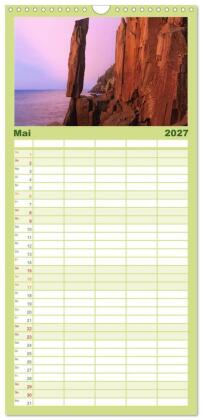 Familienplaner 2027 - KANADA Christian Heeb mit 5 Spalten (Wandkalender, 21 x 45 cm) CALVENDO