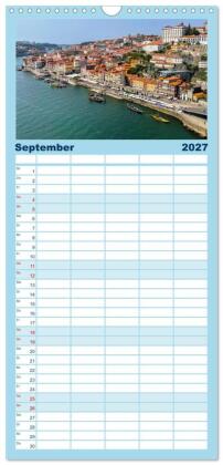 Familienplaner 2027 - Kreuzfahrtpiraten mit 5 Spalten (Wandkalender, 21 x 45 cm) CALVENDO