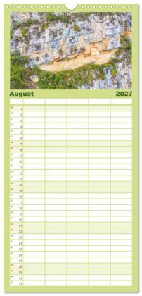 Familienplaner 2027 - Peru - Magie der Anden mit 5 Spalten (Wandkalender, 21 x 45 cm) CALVENDO