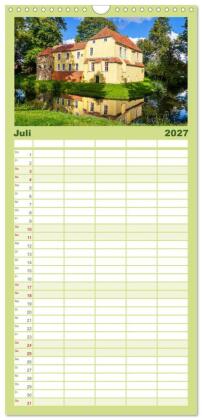 Familienplaner 2027 - Tour de Ostfriesland mit 5 Spalten (Wandkalender, 21 x 45 cm) CALVENDO