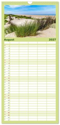 Familienplaner 2027 - Tour de Ostfriesland mit 5 Spalten (Wandkalender, 21 x 45 cm) CALVENDO