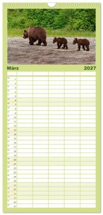 Familienplaner 2027 - Siebenbürgen und das Fagaras Gebirge mit 5 Spalten (Wandkalender, 21 x 45 cm) CALVENDO