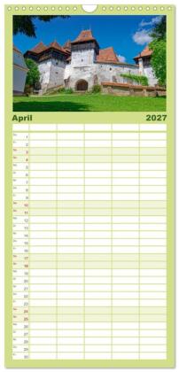 Familienplaner 2027 - Siebenbürgen und das Fagaras Gebirge mit 5 Spalten (Wandkalender, 21 x 45 cm) CALVENDO