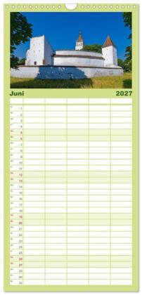 Familienplaner 2027 - Siebenbürgen und das Fagaras Gebirge mit 5 Spalten (Wandkalender, 21 x 45 cm) CALVENDO