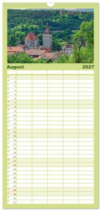 Familienplaner 2027 - Siebenbürgen und das Fagaras Gebirge mit 5 Spalten (Wandkalender, 21 x 45 cm) CALVENDO
